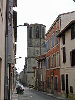 Carcassonne - Cathedrale Saint-Michel - Clocher (3)